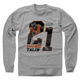 Mens Long Sleeve Heather Gray