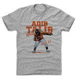 Mens Cotton T-Shirt Heather Gray