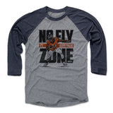 Mens Baseball T-Shirt Navy / Heather Gray