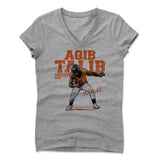 Womens Women's V-Neck Athletic Gray