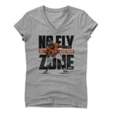 Womens Women's V-Neck Athletic Gray
