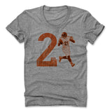Womens Women's Scoop Neck Athletic Gray