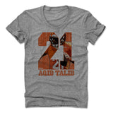 Womens Women's Scoop Neck Athletic Gray